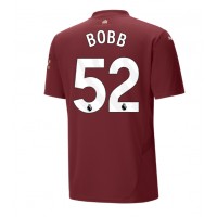 Camiseta Manchester City Oscar Bobb #52 Tercera Equipación Replica 2024-25 mangas cortas